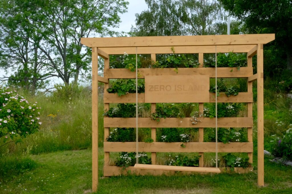 Klimatsmart semester Zero Island Lidö