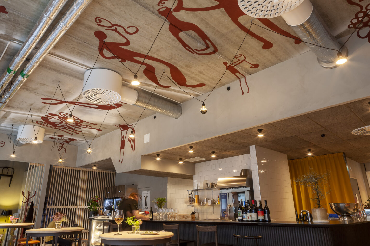 Gemla vinbar interiör