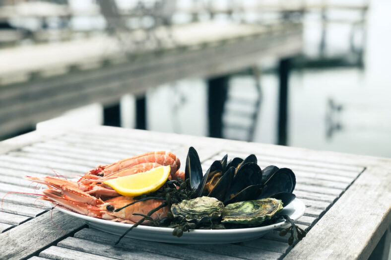 Ostron och kajakpaddling Grebbestad