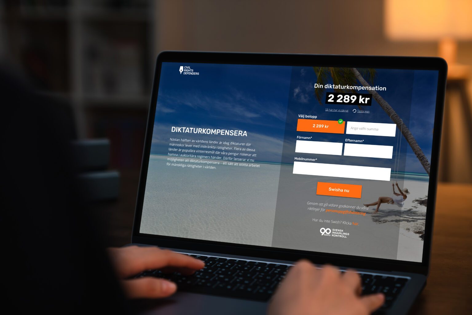 Diktaturkompensera din resa