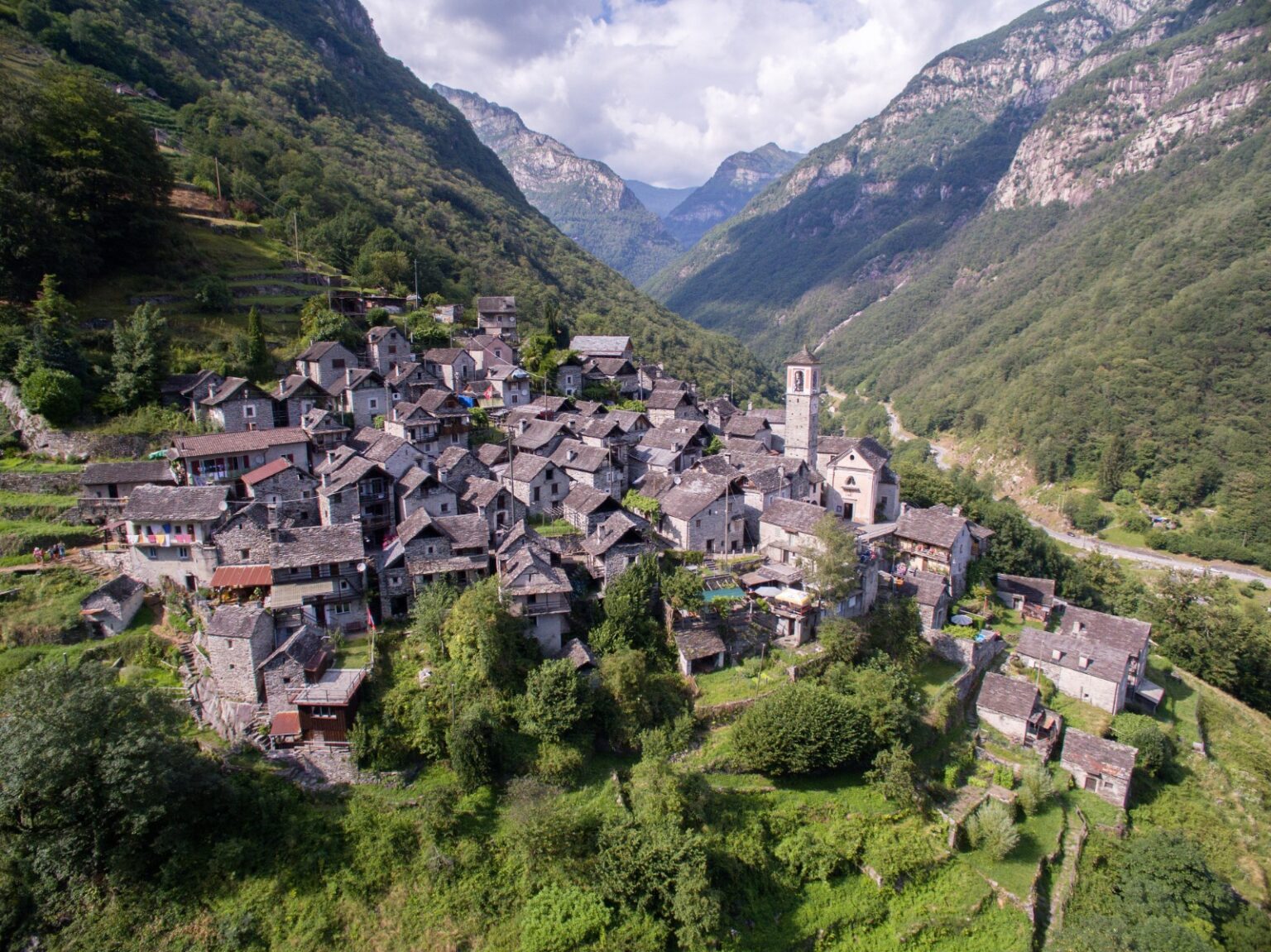 Albergo diffuso hotell italien