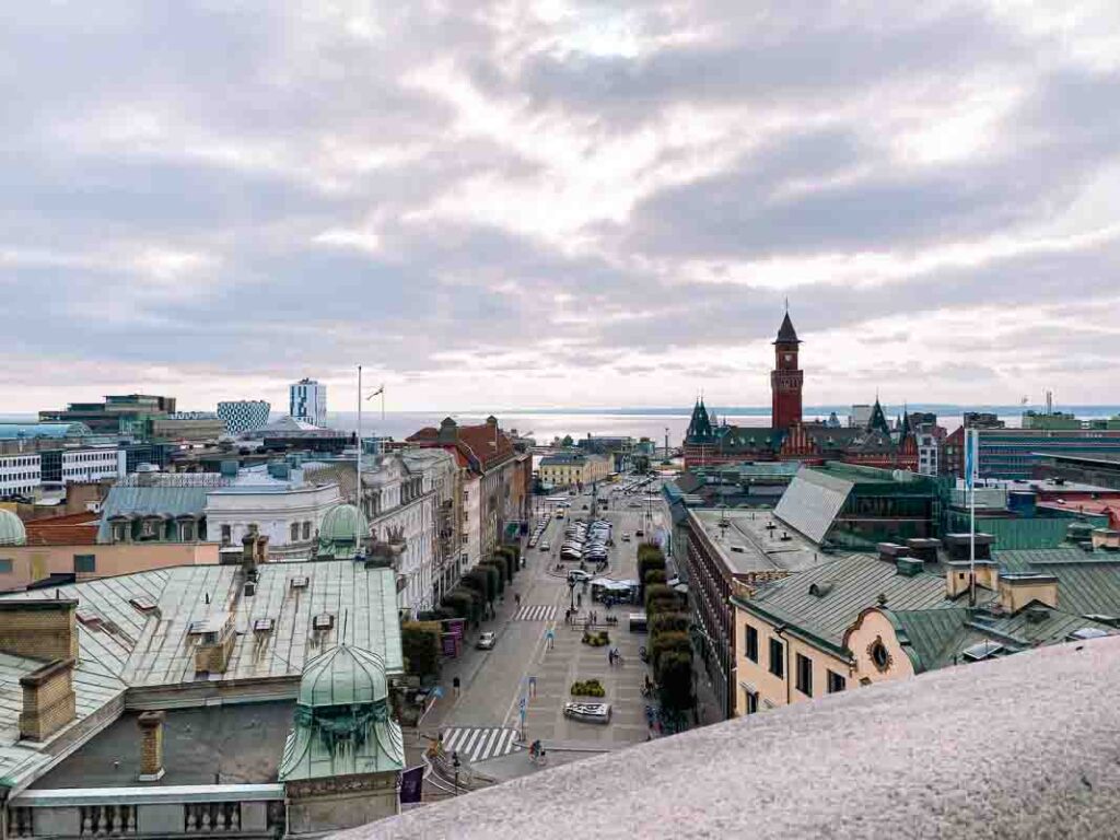 Helsingborg utsikt från Kärnan