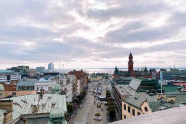 Helsingborg utsikt från Kärnan