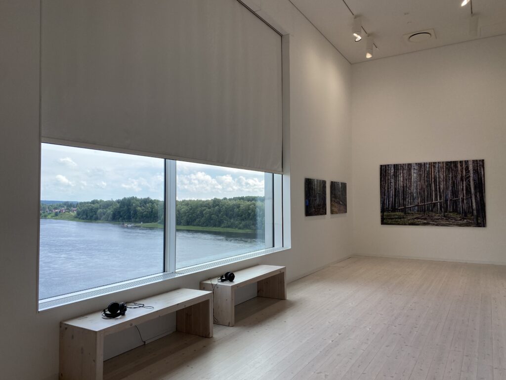 utsikt över umeälven bildmuseet umeå