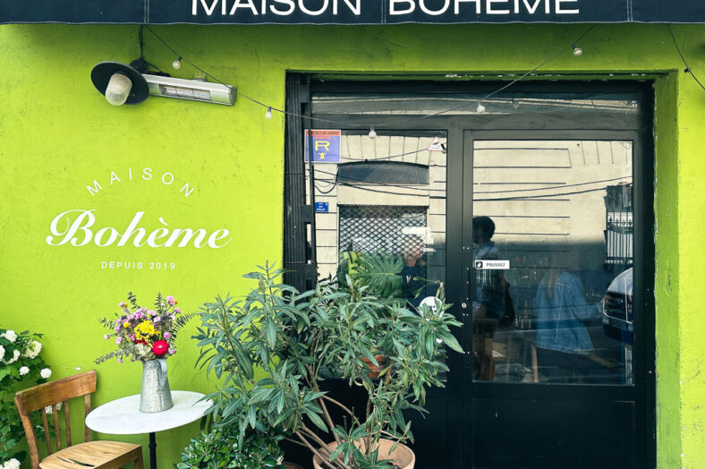 Maison Boheme mat och dryck Marseille