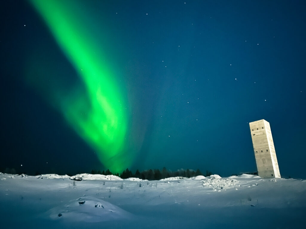 Norrsken resa till Kiruna