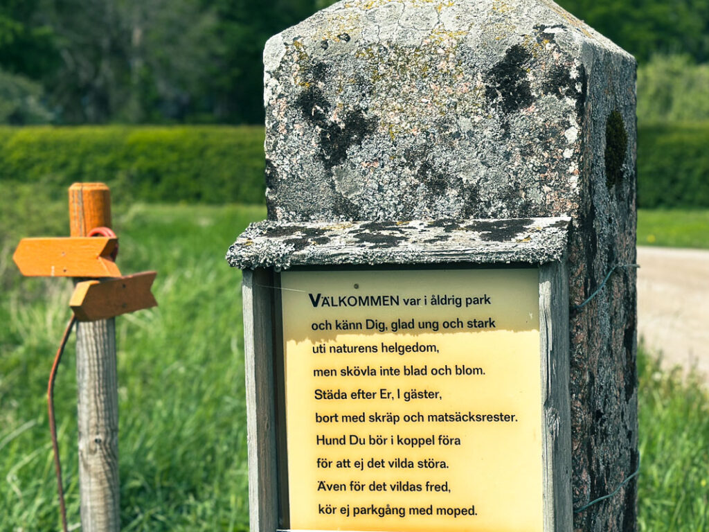 förhållningsregler naturen