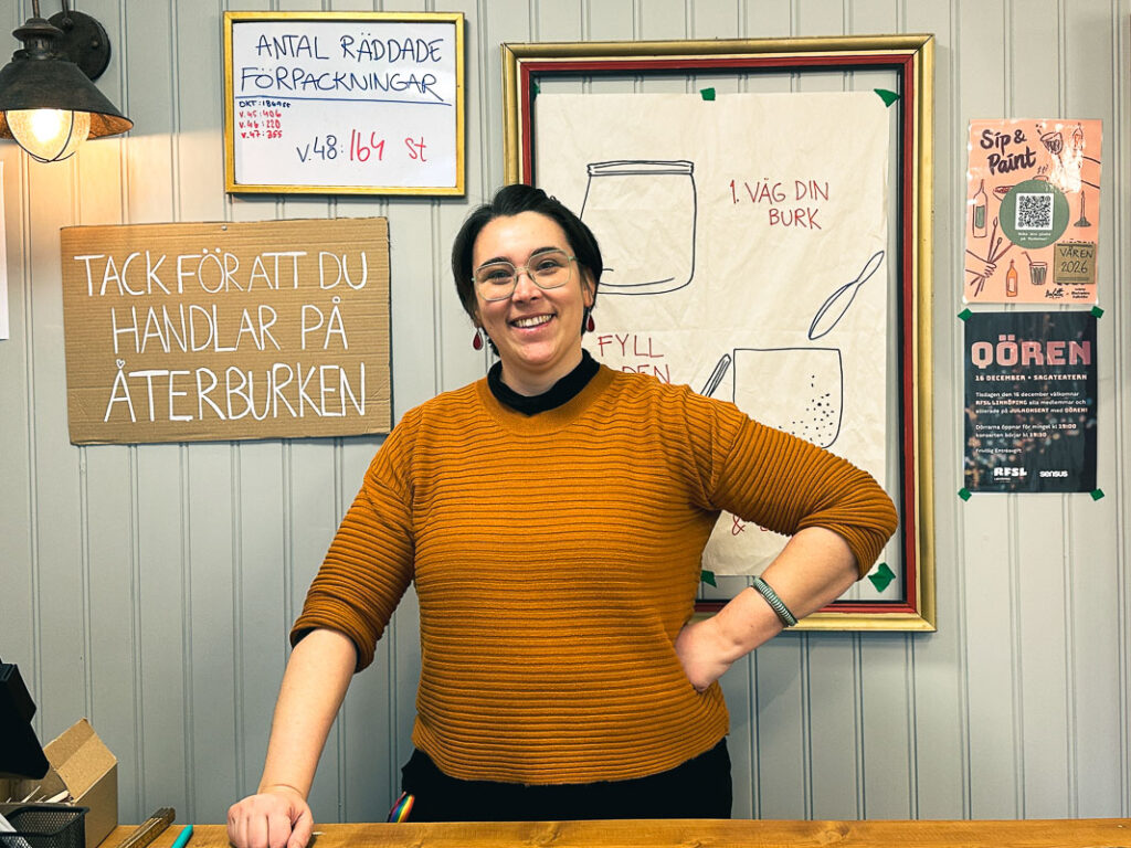 Hargita Återburken förpackningsfri butik Linköping