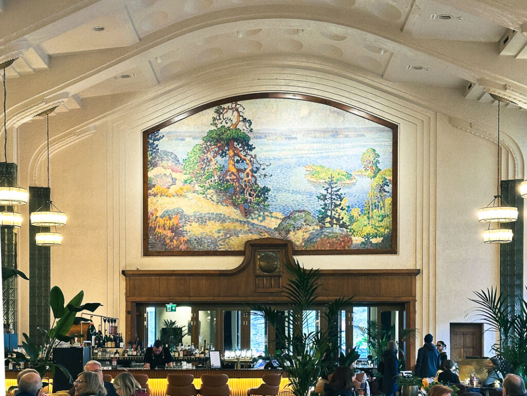 Helsingfors tågstation restaurang Taulu